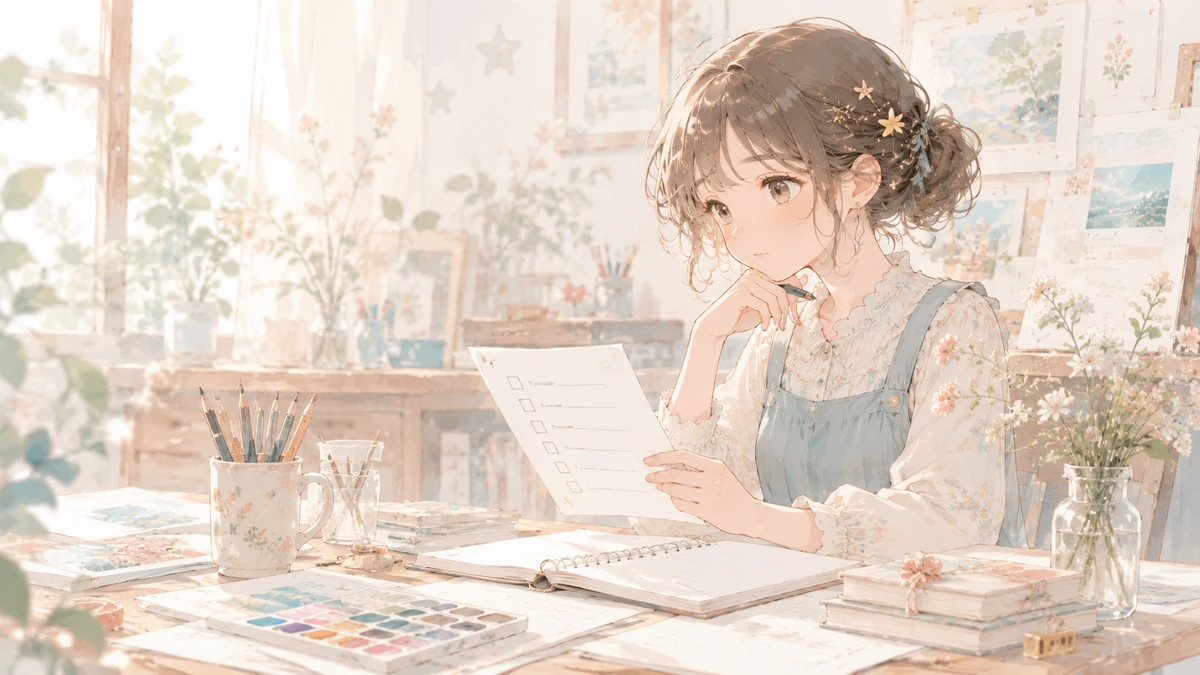作品づくりと応募前チェック 仕上げと提出前に見直したいこと